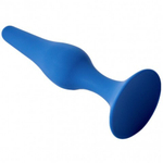 Анальная пробка Gravity кобальт (10,5 *2,5) (S)