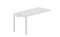 стол Strike 1380х680х750мм - приставной элемент
