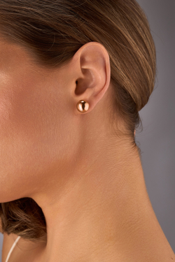 Серьги серебряные 925 ювелирные позолоченные пусеты