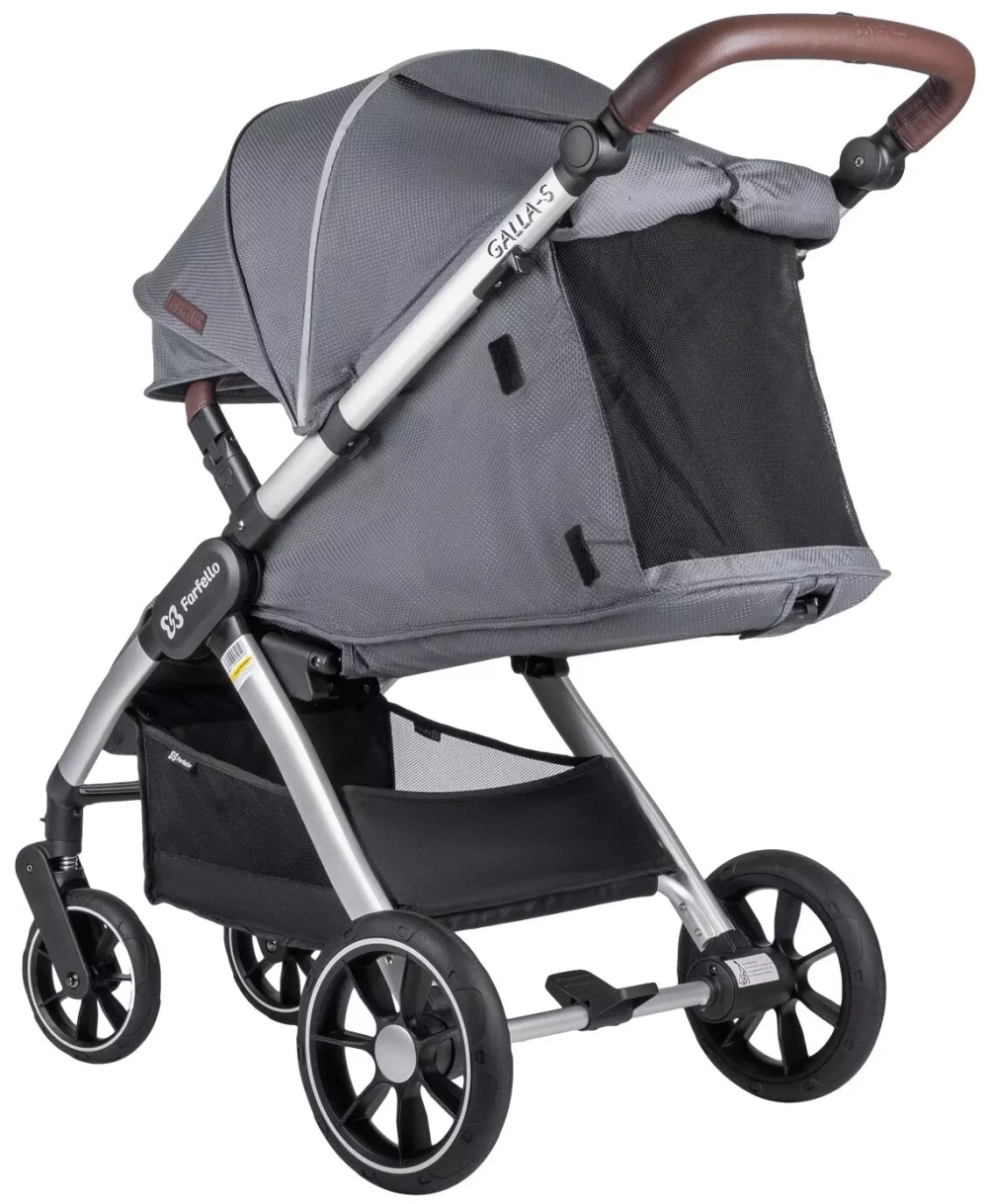 Коляска детская прогулочная Galla-S серый ромб Артикул: GS-8