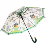 Зонт детский полуавтомат «Ultramarine- Веселые зверята», 8 спиц, d-86, в сложе. виде 65см