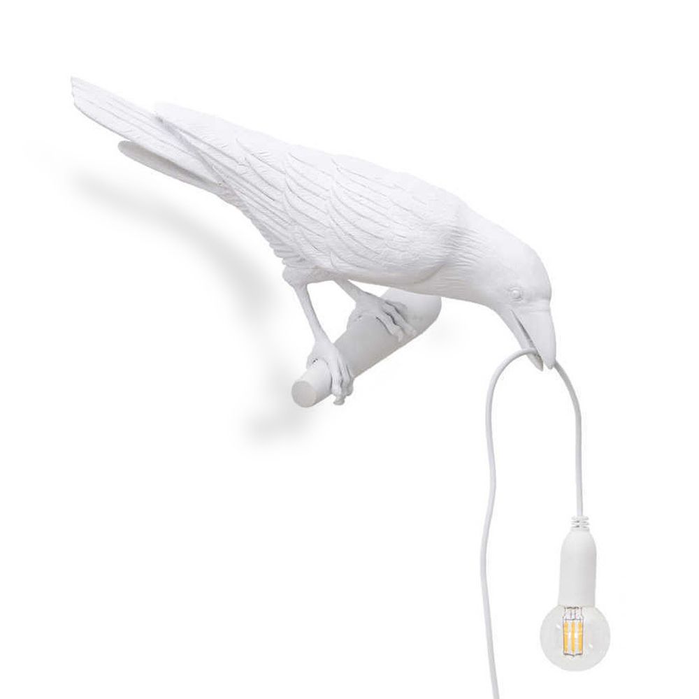 Настенный дизайнерский светильник  Bird by Seletti (белый)