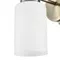 8100/1W COMFI LN25 74 бронза/белый металл/стекло Бра Е14 1*40W 220V MAVE