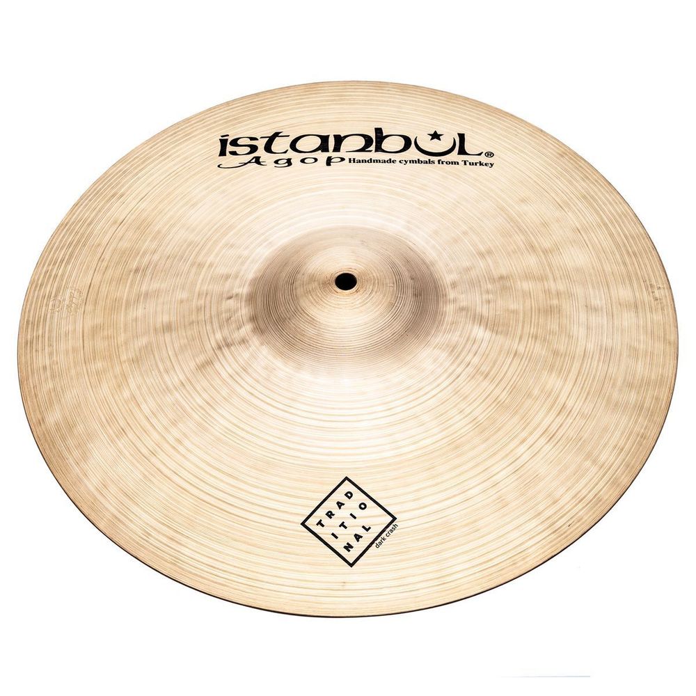 Тарелка Crash Istanbul Agop 17&quot; Traditional Dark Crash