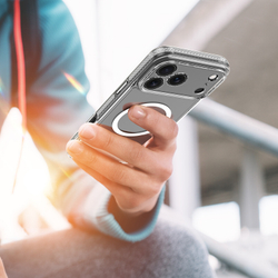 Усиленный прозрачный чехол с поддержкой MagSafe от Dux Ducis для iPhone 17 Pro Max, серия Clin Mag Series Case