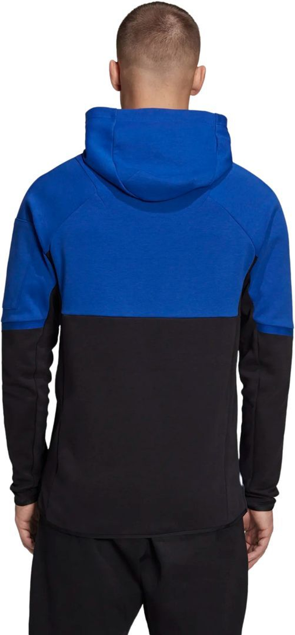 Толстовка Adidas M D4GMDY FZHD синий