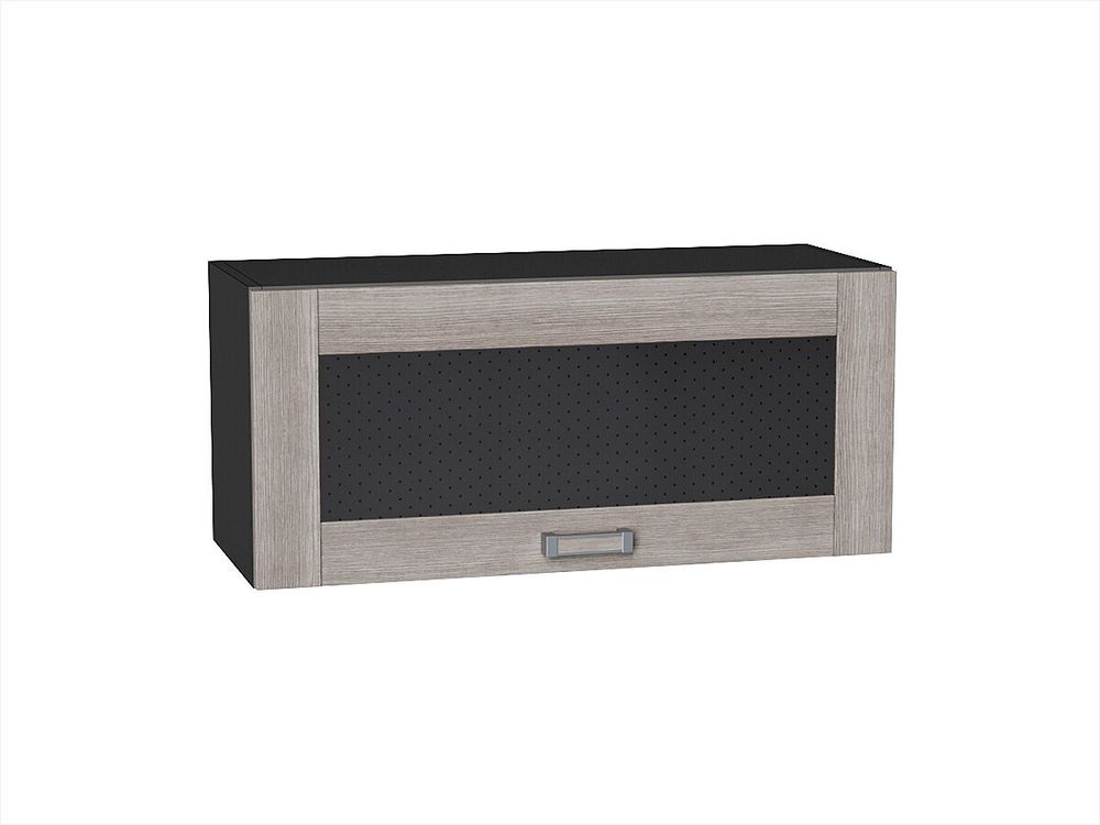 Шкаф верхний горизонтальный остекленный Лофт