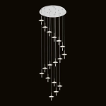 Каскадная люстра Lussole LITTLEROCK LSP-7374