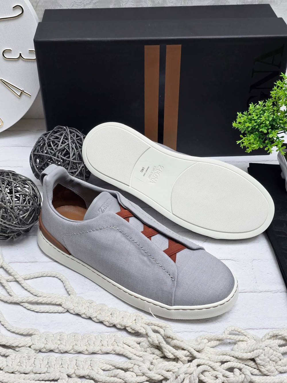 Кеды Zegna