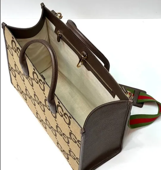 Сумка-тоут Gucci с мотивом Jumbo Gg
