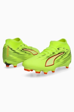 Бутсы Puma Ultra 6 Play+ FG/AG - зеленый