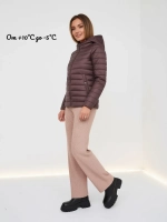 Куртка стеганая с капюшоном легкая