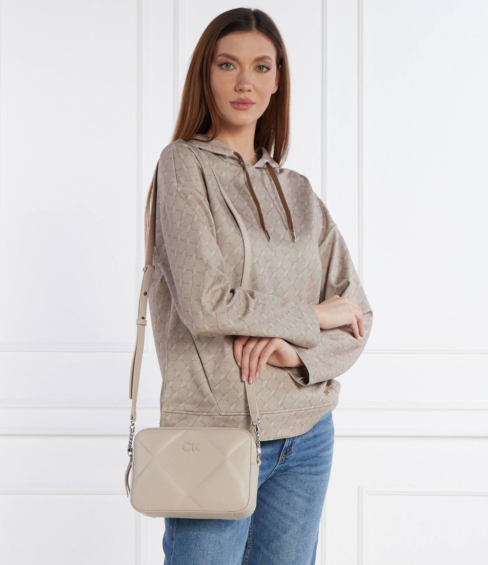 Сумка-мессенджер Calvin Klein - бежевый(K60K611891)