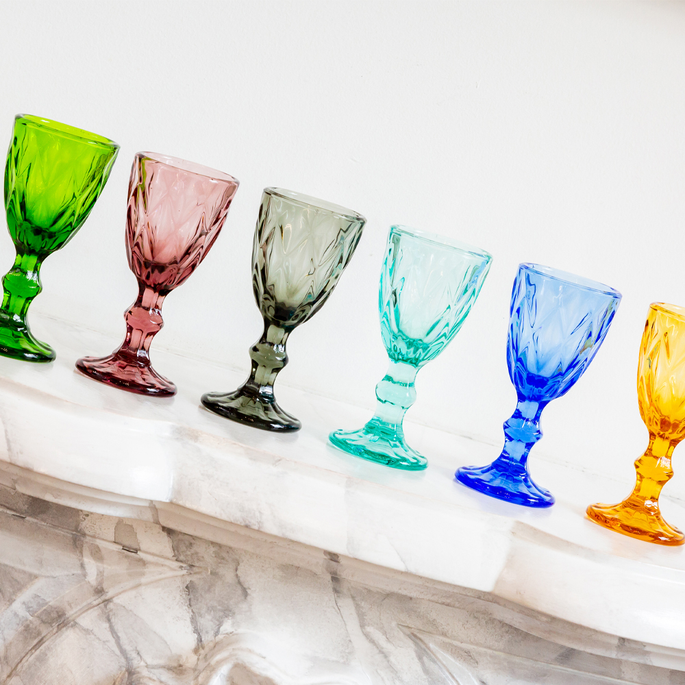 Набор бокалов 6шт 50мл Объект мечты Светский прием Маркиз мини-версия 6 цветов OM-21091723