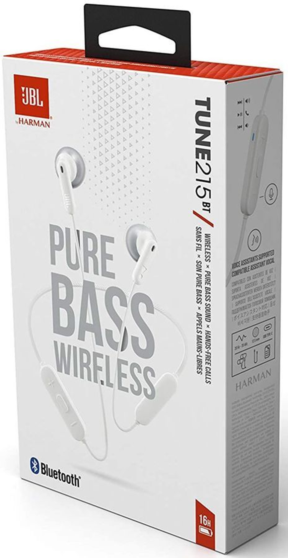 Беспроводные наушники JBL Tune 215BT White