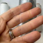 METALLICA - Stock Italy; 62% металлизированный люрекс, 38% п/а; 2000м/100гр; серебро; Бобинки ТОЛЬКО по 123 гр; НЕ РАЗМАТЫВАЕМ!!