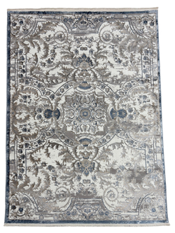 Ковер Sahara 00765A D.Blue FDY/Cream HB Прямоугольник