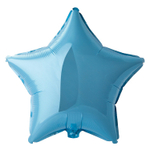 Шар фольгированный Звезда 81 см (Голубой)