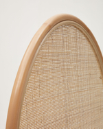 Quiterie круглое изголовье из ротанга с натуральной отделкой 90 см