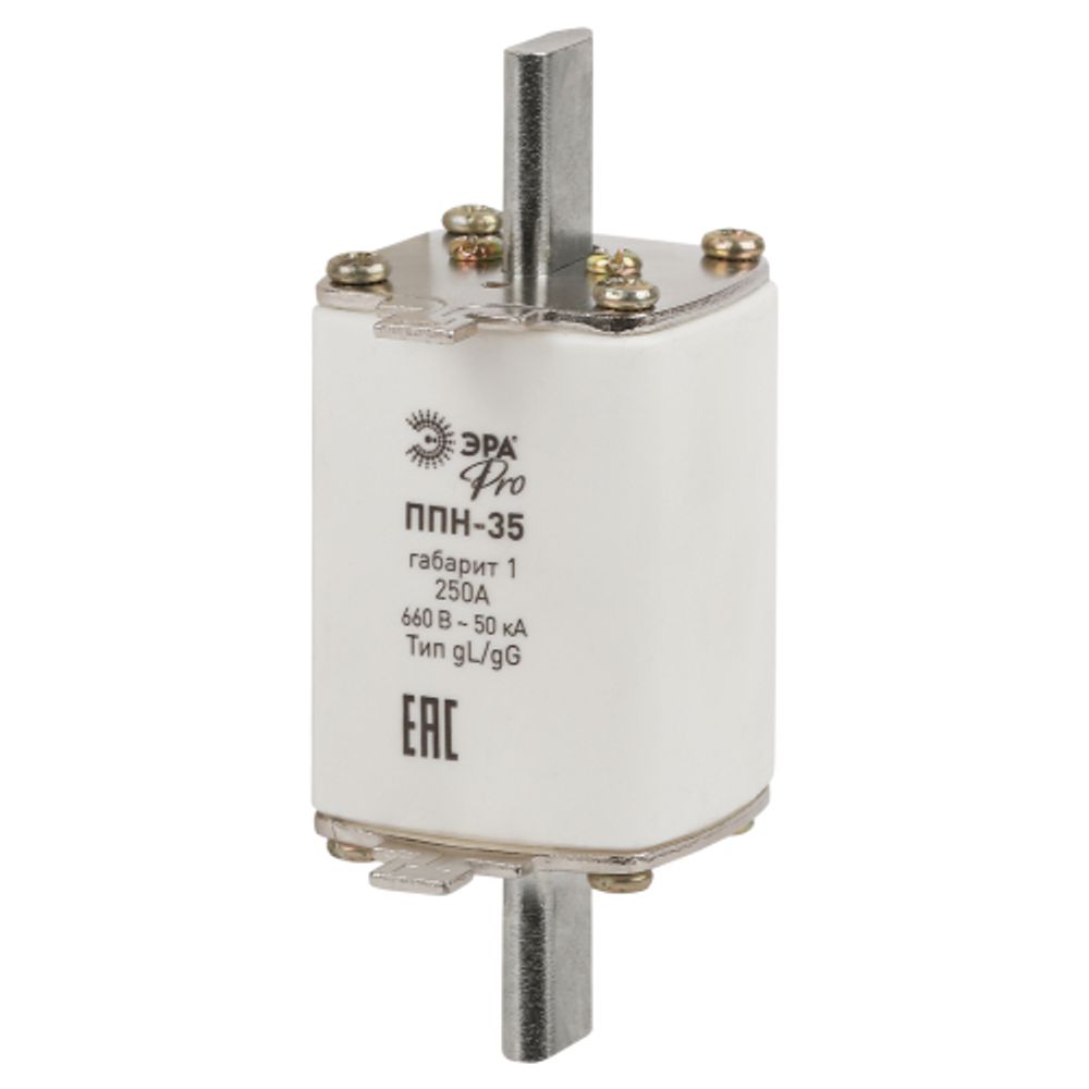 Плавкий предохранитель ЭРА PRO ppn-35-1-250 ППН-35, габарит 1, 250А
