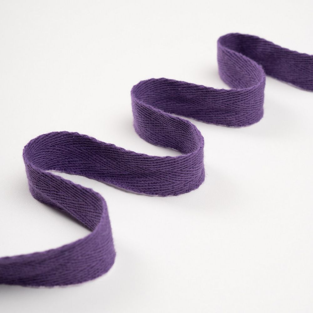 Киперная лента/Хлопок/20мм фиолет Киперная лента/Хлопок/20мм фиолет