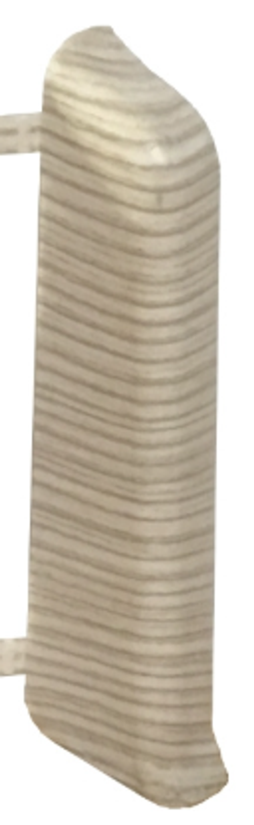 Заглушка для плинтуса левая ПВХ 70мм 7006