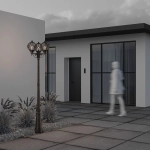 Парковый светильник Maytoni VIA O023FL-03G