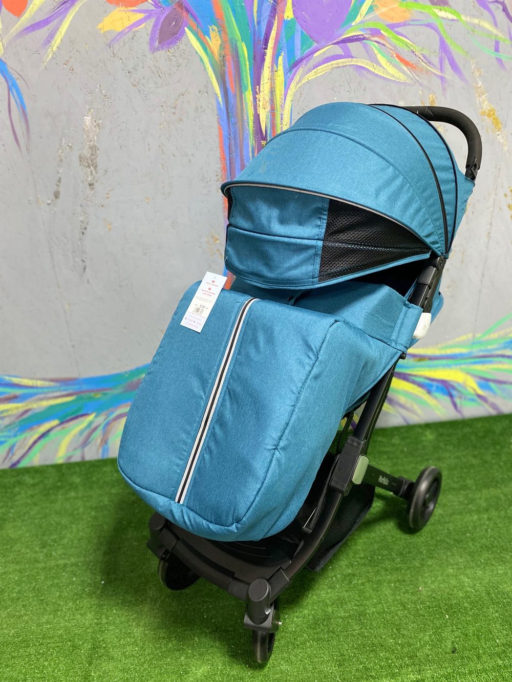 Коляска прогулочная Farfello Comfy Go, темно-бирюзовый Артикул: CG-19