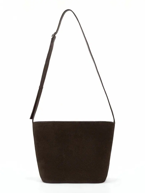 сумка через плечо шоколад