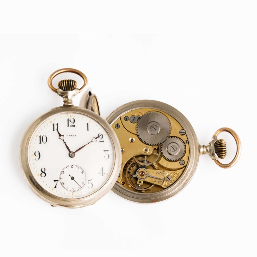 Швейцарские карманные часы OMEGA