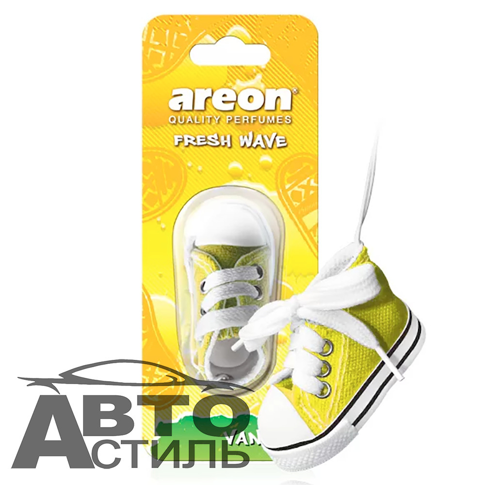 Ароматизатор-игрушка AREON fresh wave КЕДЫ - Ваниль (VANILLA)
