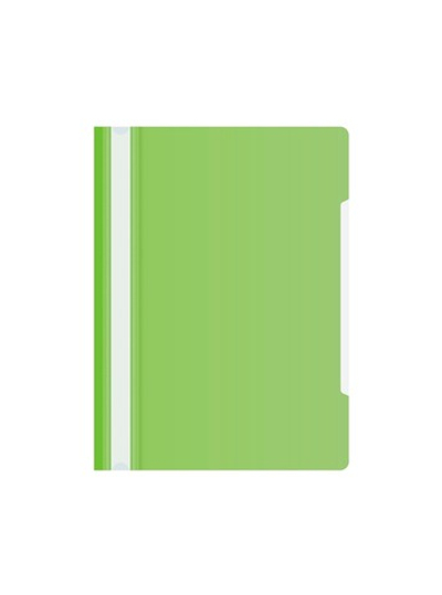 Скоросшиватель пласт. проз.верх.лист салатовая PS20lett