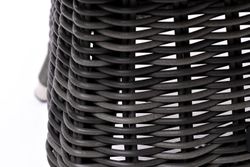 "Равенна" кофейный стол из искусственного ротанга, цвет графит