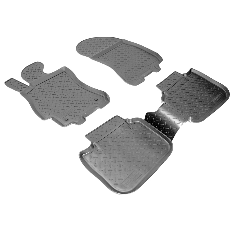 Ковры в салон Norplast/Unidec для Subaru Legacy (2010-)Полиуретан,Черный, арт.NPL-Po-84-57