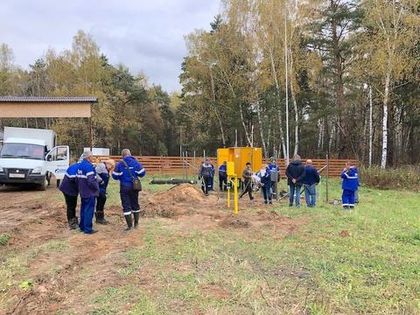 Пуск газа в «Усадьбе Романово» (фотогалерея)