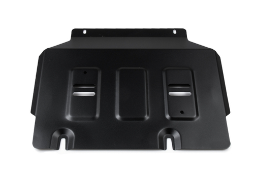 Защита картера АвтоБроня для Great Wall Poer King Kong МКПП 4WD 2023-н.в./Haval H5 III поколение АКПП 4WD 2024-н.в., рынок РФ, сталь 1.8 мм, с крепежом, штампованная, 111.02027.1