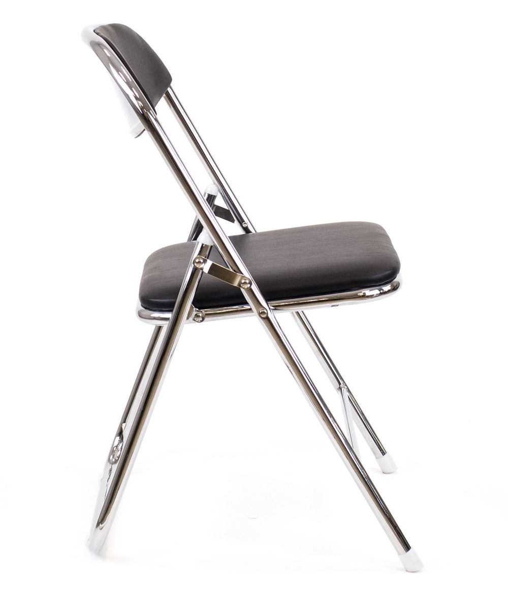 Кресло Everprof Joker Chrome Экокожа Черный