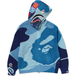 A Bathing Ape Bathing Ape Abc Camo Sweatshirts Cardigan Cotton Drop Shoulder Sleeve Moderate No Fleece Lined Zip Closure 0zxswm311151q