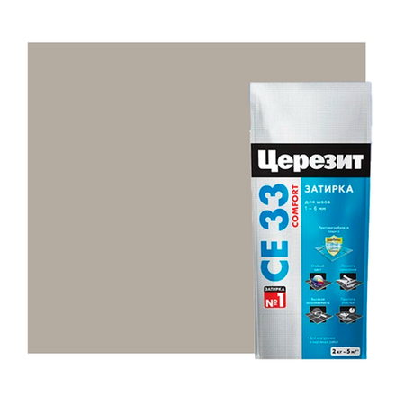 CE 33/2, Затирка 2-5мм S(серый)