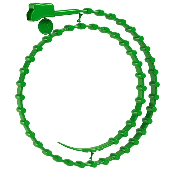 Ошейник от блох и клещей Animal Play для кошек и котят, зелёный, 38см