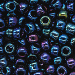 Японский бисер TOHO Round 6/0 (№82), металлизированный, непрозрачный глянцевый