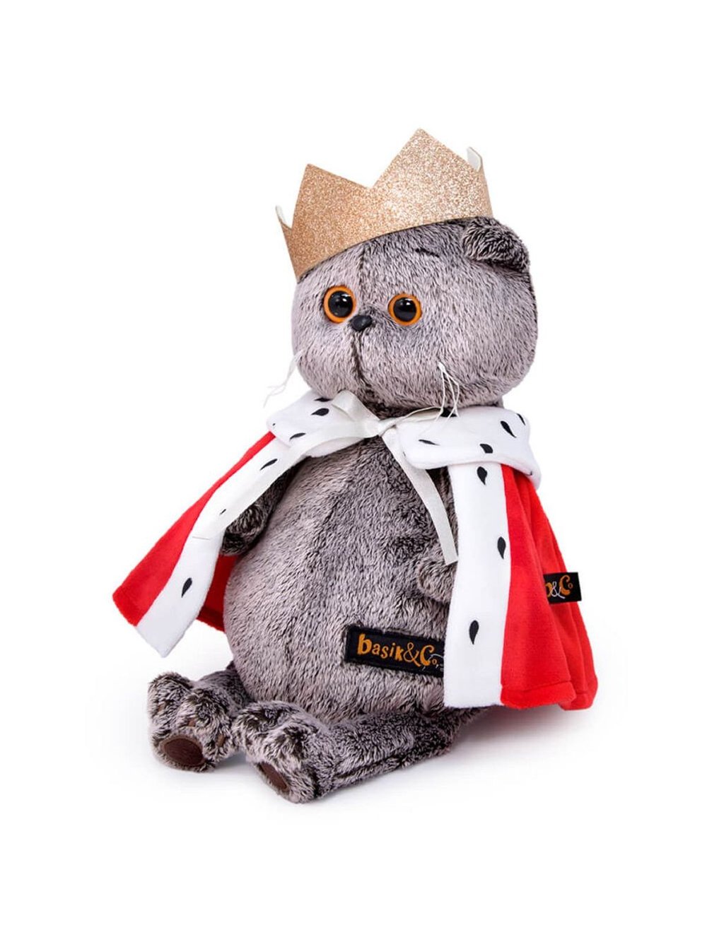 Мягкая игрушка Басик царь 25 см, в коробке