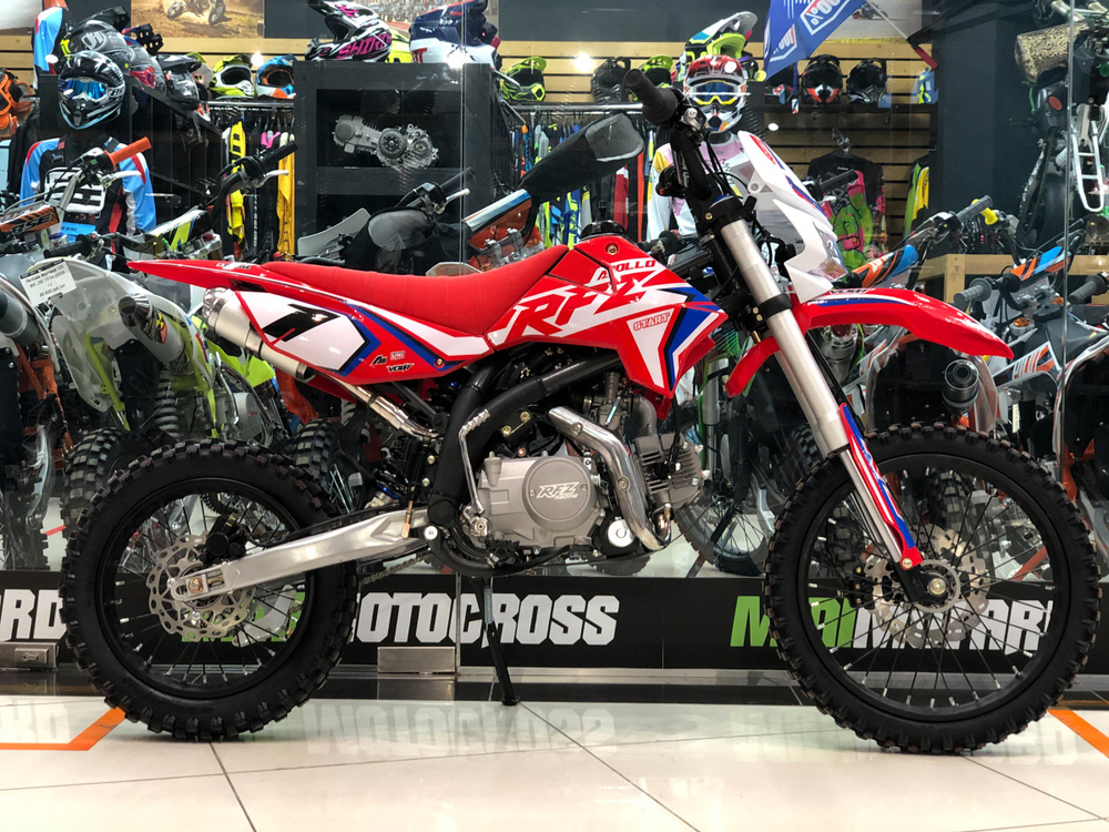 Питбайк Apollo RFZ START 125L 17/14 2021 (Красный)