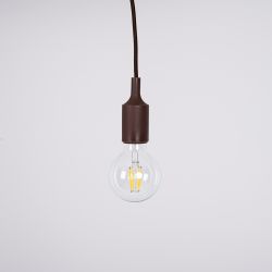 Подвесной Светильник Muuto E27 Brown By Imperiumloft
