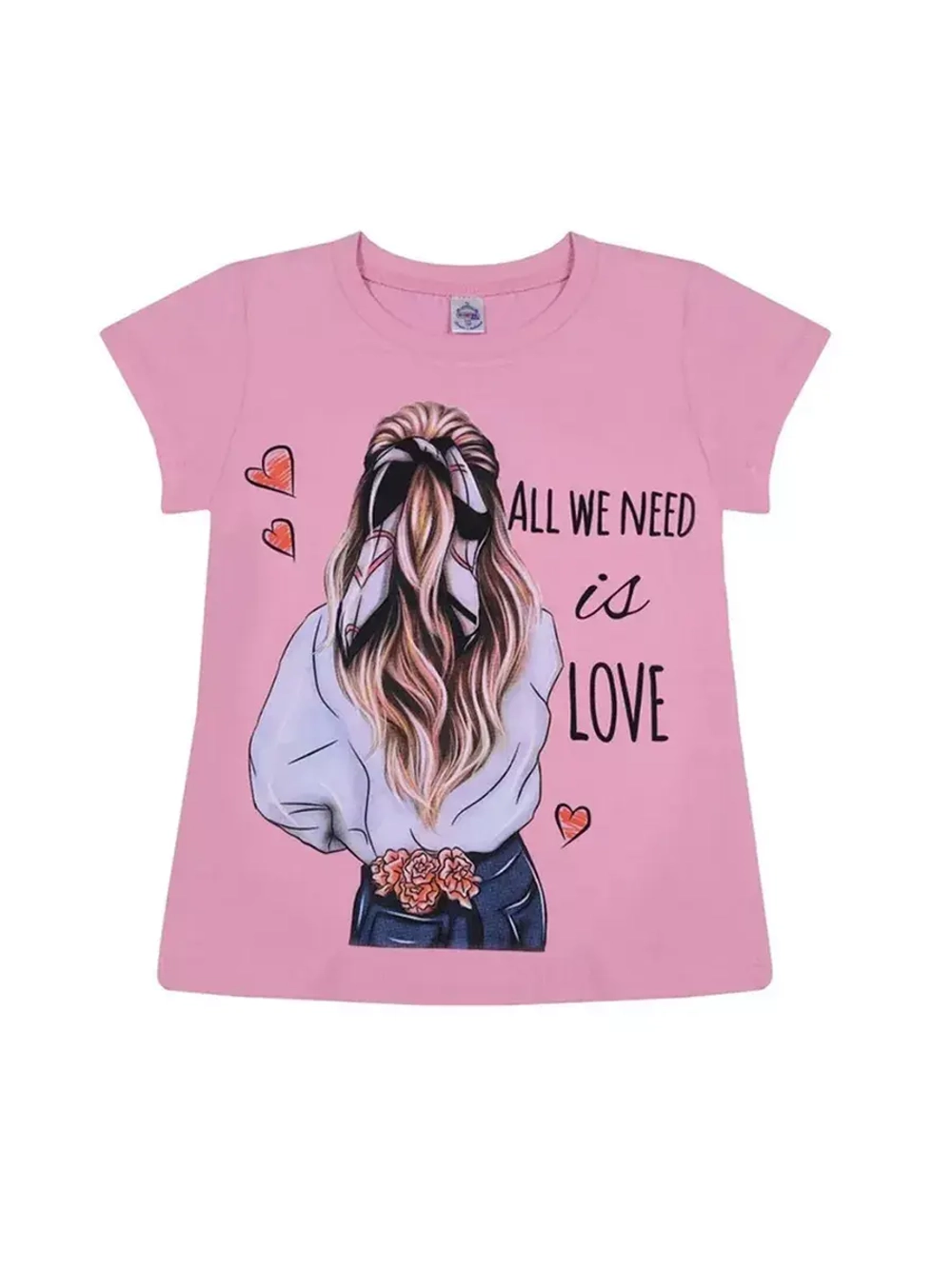 Футболка для школы.девочка.набор 3 шт