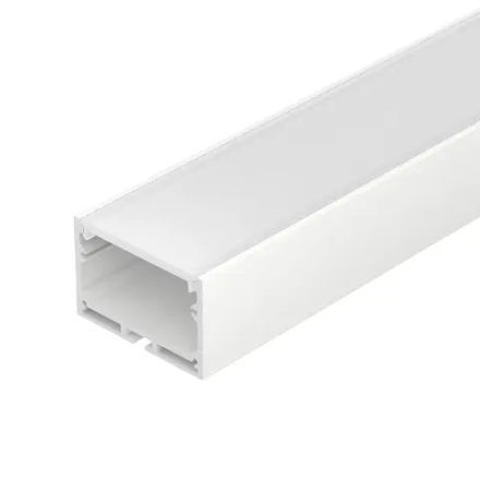 Профиль с экраном SL-LINE-4932-2500 WHITE+OPAL (Arlight, Алюминий) 036304