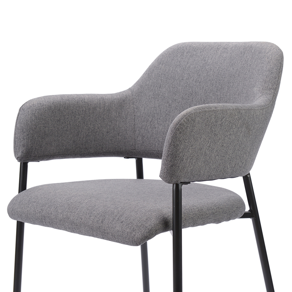 Кресло Bergenson Bjorn Wendy темно-серое