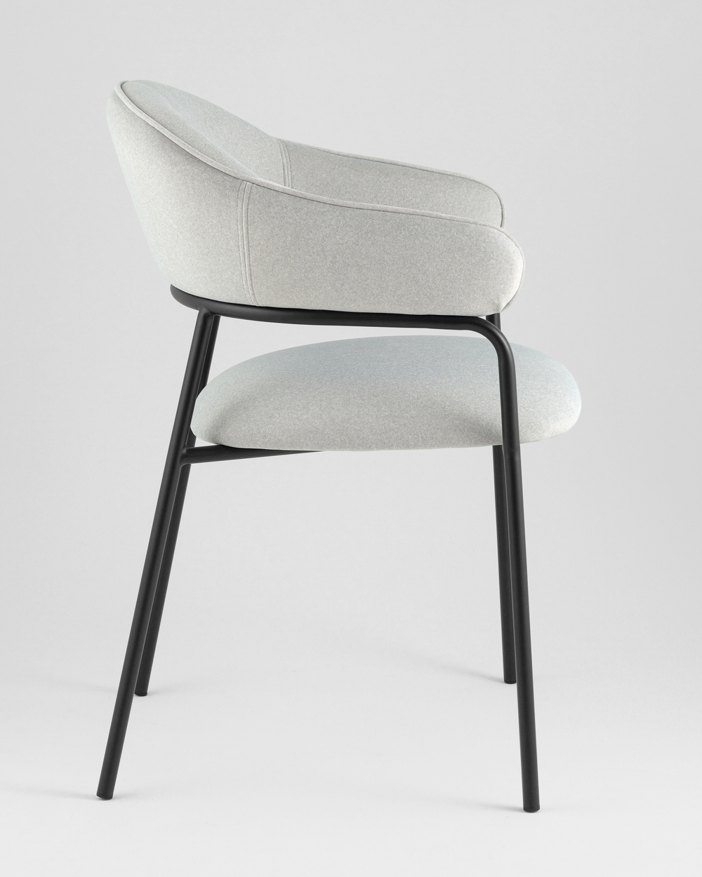 Стул обеденный Leya светло-серый