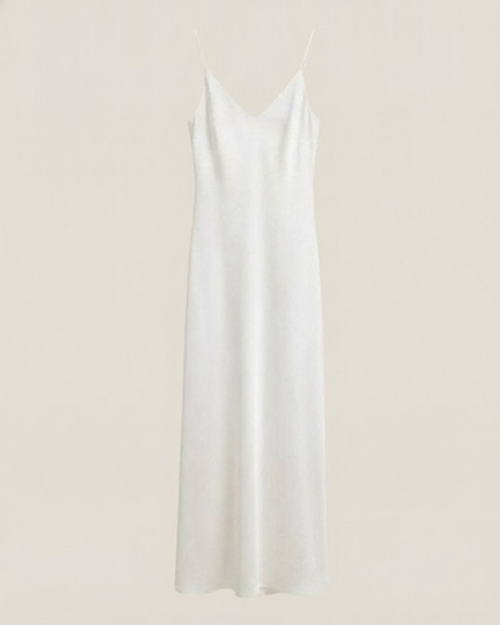 Платье комбинация "Богиня" в молочном