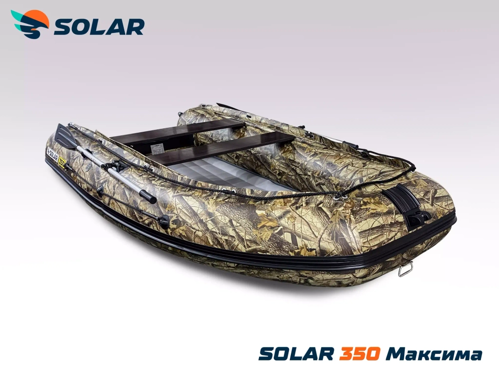 Лодка надувная моторная solar-350 к (максима)